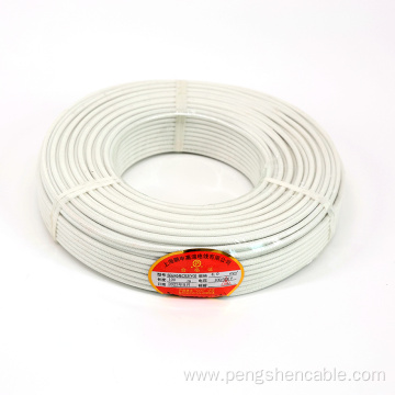 Silicone rubber insulated braided wire